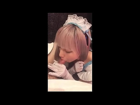 ❤️ Японский идол [mayuka], костюм французской горничной, часть 1, минет и дрочка с лосьоном ️ Анальное порно у нас ️